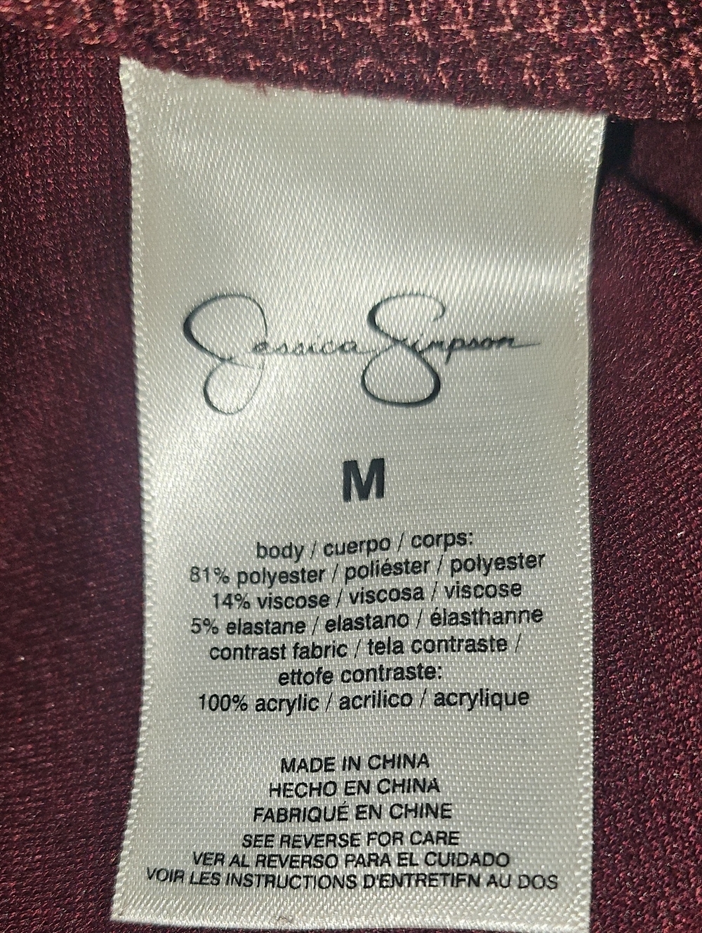 🟢 Jessica Simpson Open Front Draped Cardigan Jacket Medium - Picture 7 of 7